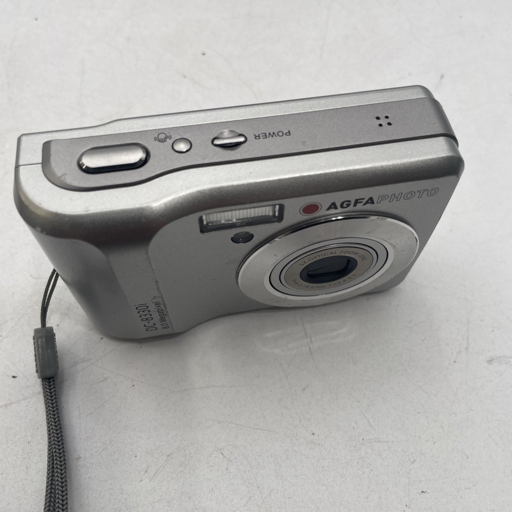 Vtg AgfaPhoto DC-8330i Digital Camera 8.0 MP 3x Zoom+Battery+SD Card-Tested - Picture 13 of 13